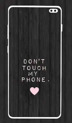 Dont Touch My Phone Wallpapers android App screenshot 0